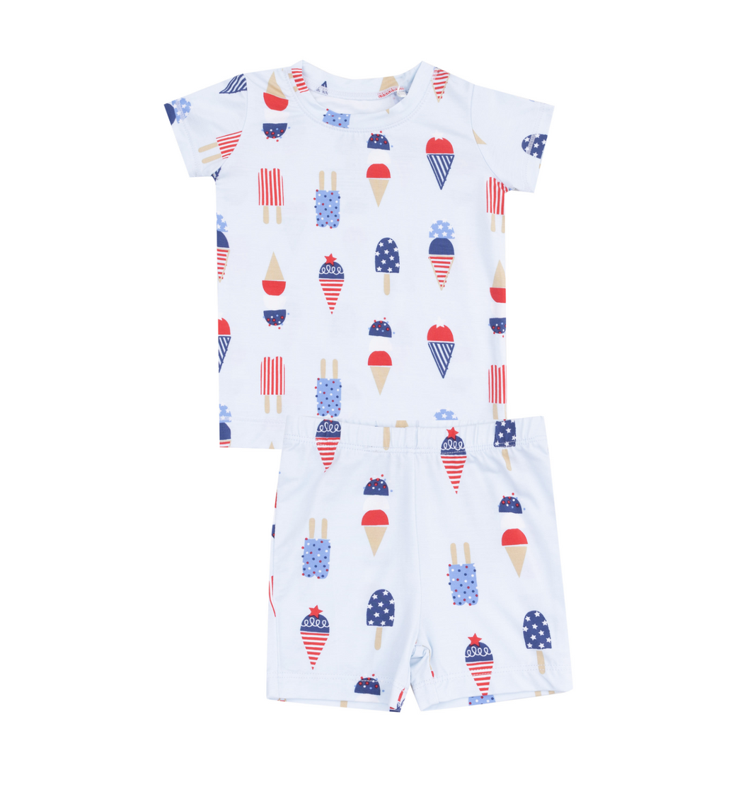 American Ice Cream Blue Shortie PJ Set