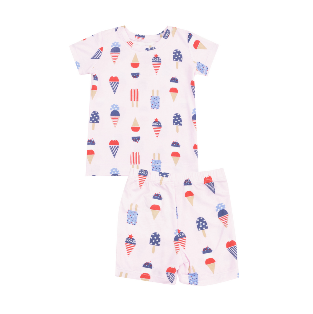 American Ice Cream Pink Shortie PJ Set