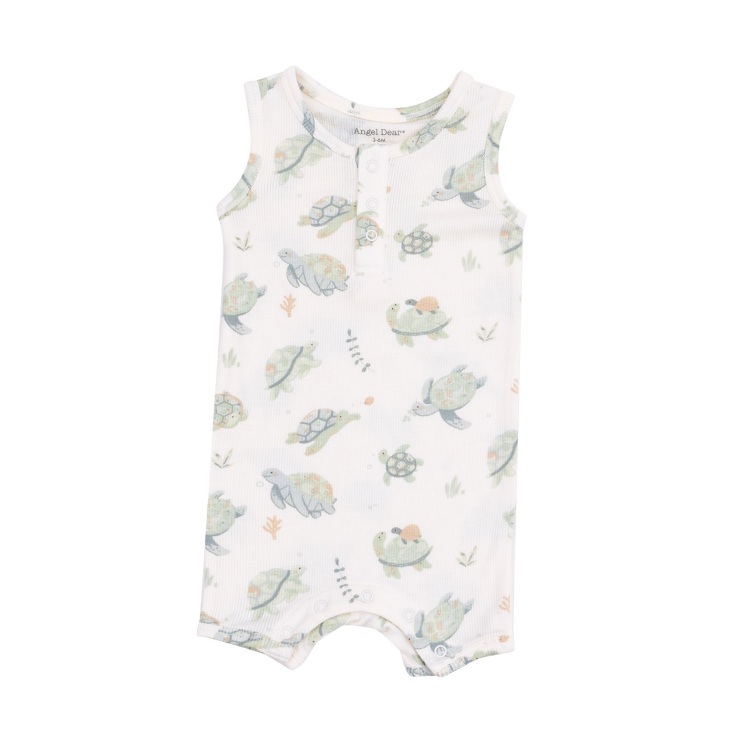 Sea Turtles Shortie Romper