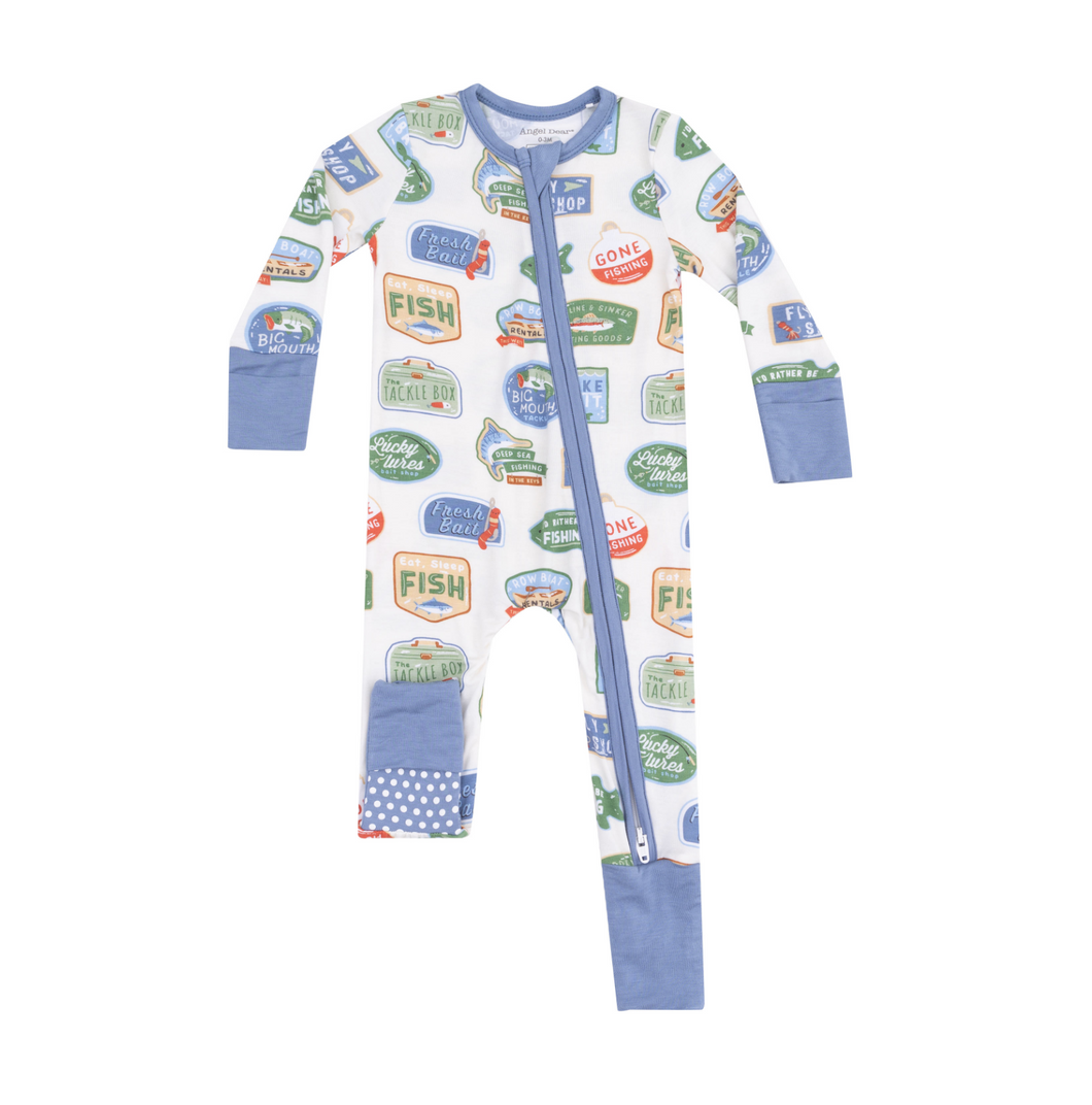 Bait Shop 2-Way Zipper Romper
