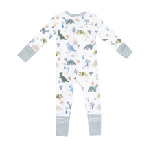 Load image into Gallery viewer, Soft Dinos 2-Way Zipper Romper
