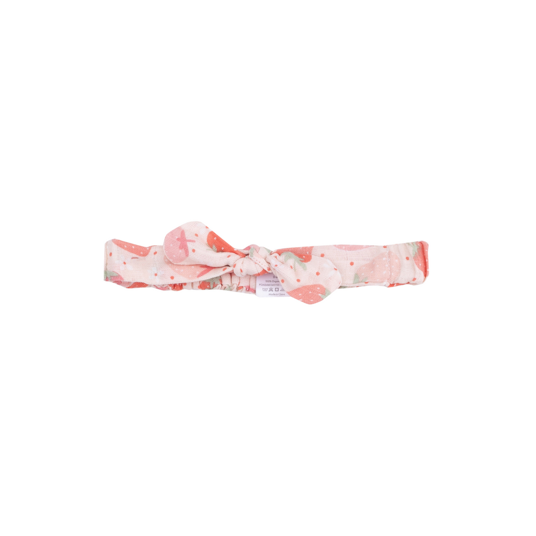Strawberry Bliss Knot Headband