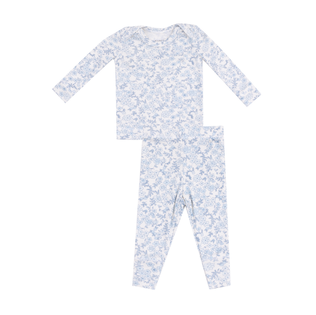 Blue Calico Lounge Set