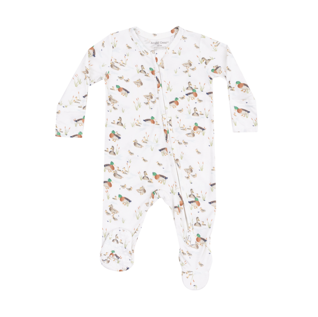 Duckling Families Two-Way Zip Footie