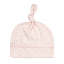 Load image into Gallery viewer, Cotton Candy Pointelle Knotted Hat
