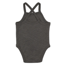 Load image into Gallery viewer, Feather Pointelle Criss-Cross Bodysuit
