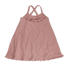 Load image into Gallery viewer, Taffy Pointelle Ruffle Dress
