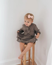 Load image into Gallery viewer, Feather Pointelle Ruffle Sweater

