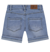Load image into Gallery viewer, Fresh Blue Stretch Denim Shorts
