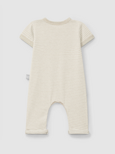 Load image into Gallery viewer, Natural Stripe Cozy Jumpsuit
