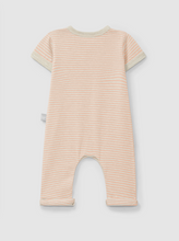 Load image into Gallery viewer, Peach Stripe Cozy Jumpsuit
