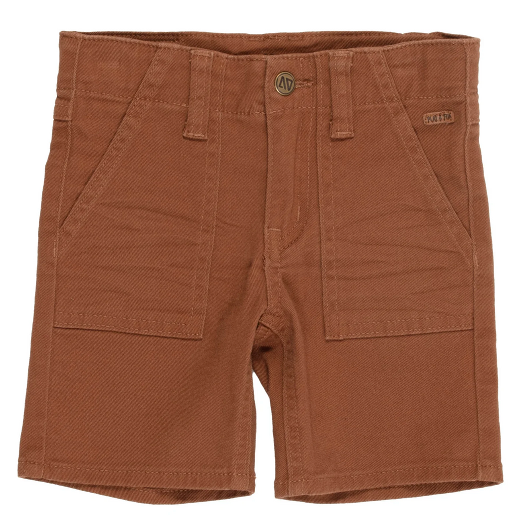 Brown Bermuda Shorts