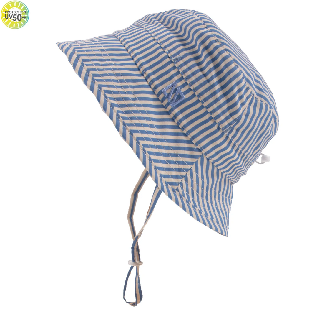 Blue Stripe Bucket Hat