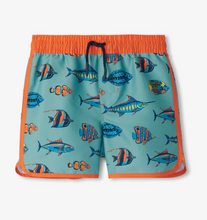 Load image into Gallery viewer, Tropical Fish Swim Trunks
