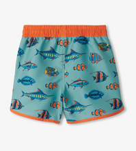 Load image into Gallery viewer, Tropical Fish Swim Trunks
