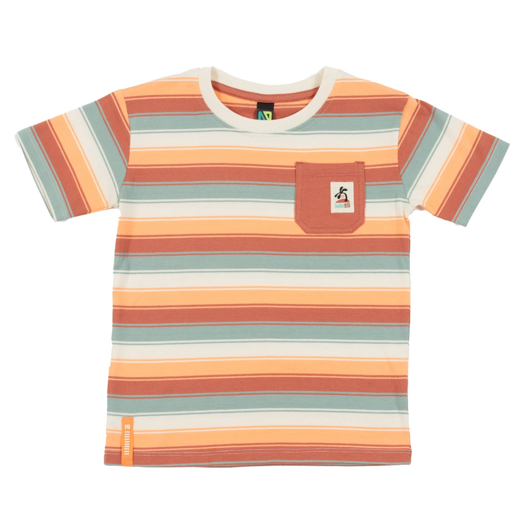 Sunburst Stripes Tee