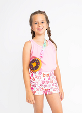 Load image into Gallery viewer, Heart Donuts Plush Shorts
