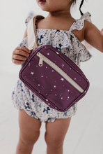 Load image into Gallery viewer, Mini Stars Purple Mini Belt Bag
