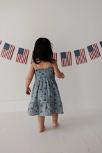 Load image into Gallery viewer, Retro America Tiered Dress
