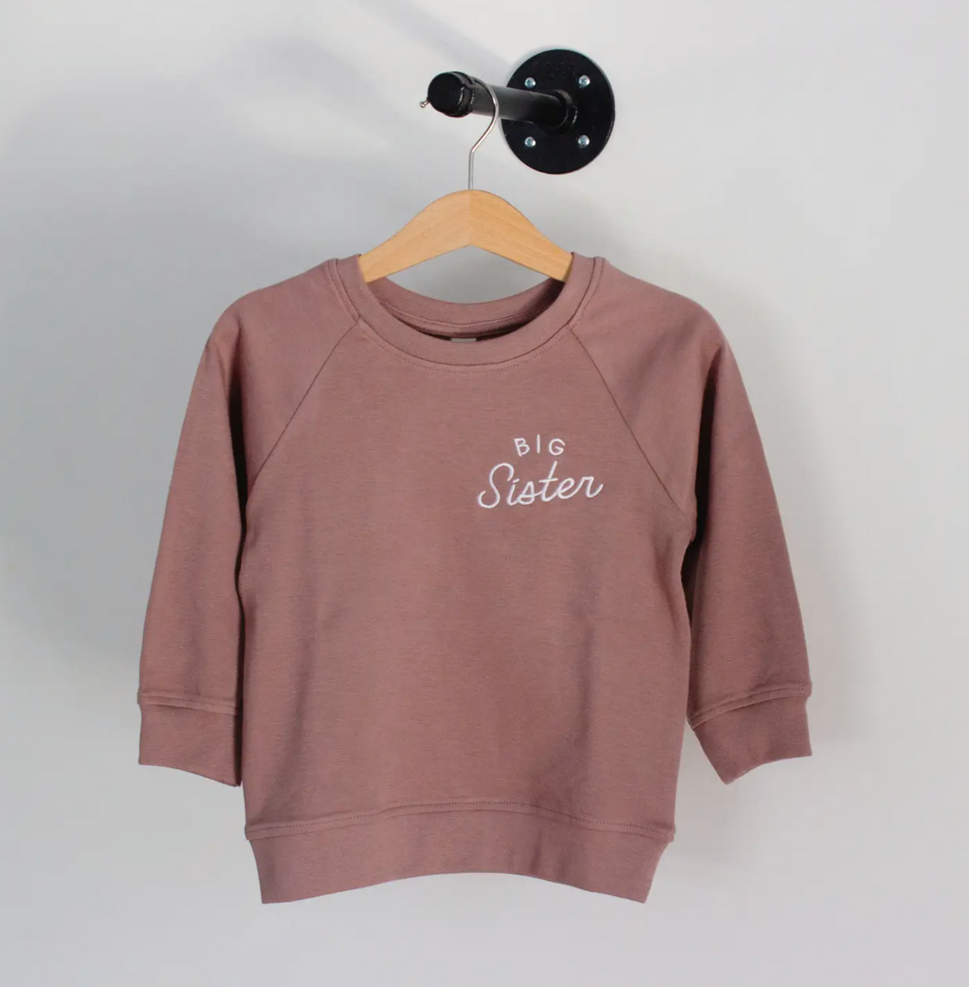 Mauve Big Sister Crew