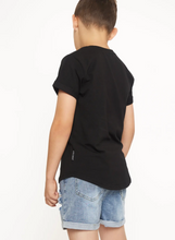 Load image into Gallery viewer, Black Basic Short Sleeve Tee
