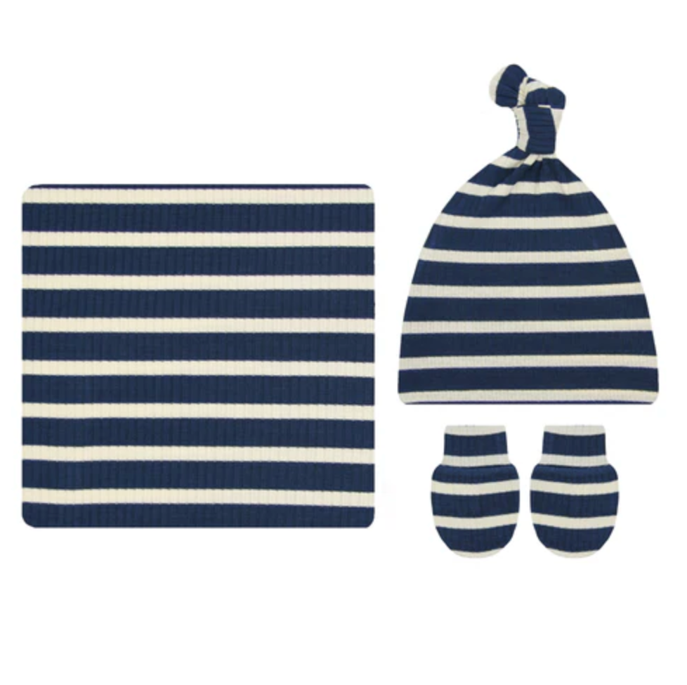 Jack Ribbed Newborn Hat Bundle