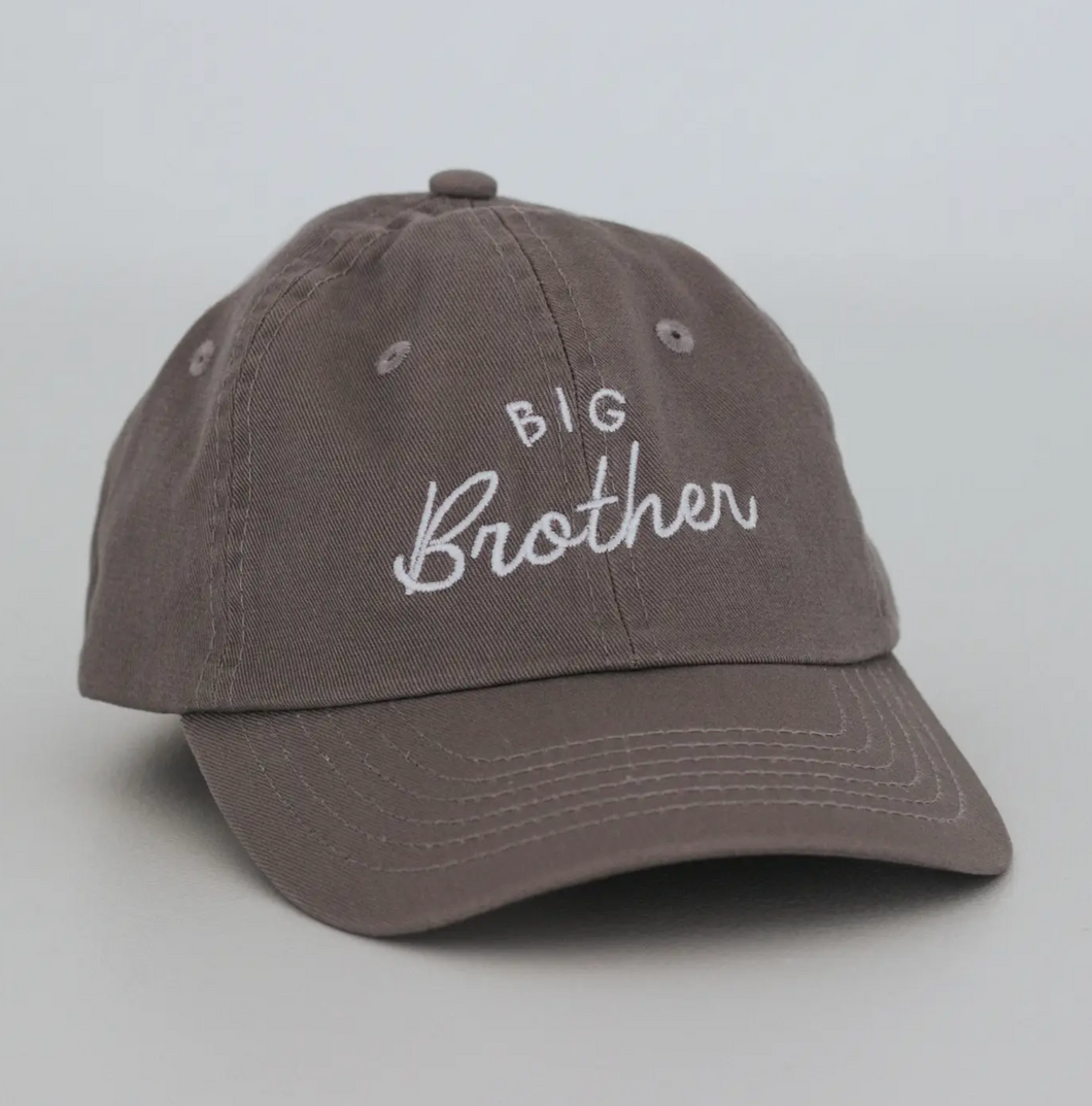 Charcoal Twill Big Brother Baseball Cap