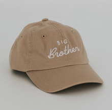 Load image into Gallery viewer, Khaki Twill Big Brother Baseball Cap
