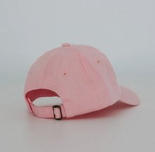 Load image into Gallery viewer, Pink Twill Big Sister Baseball Cap
