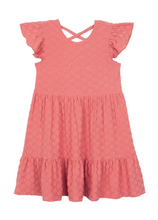 Load image into Gallery viewer, Hot Pink Daisy Textured Dress
