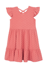 Load image into Gallery viewer, Hot Pink Daisy Textured Dress
