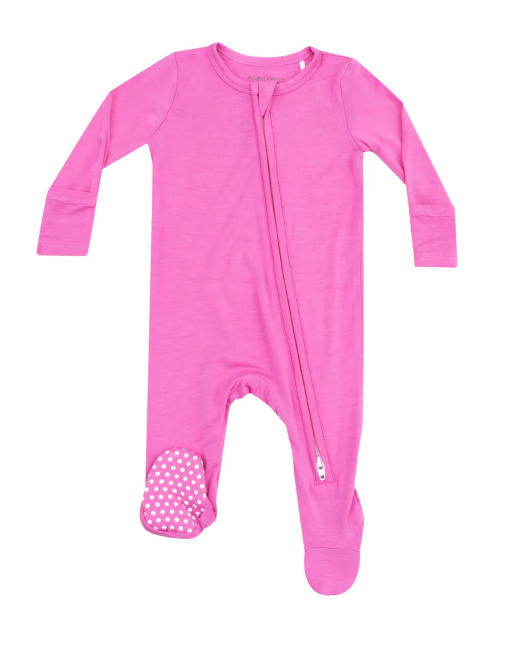 Strawberry Moon Two-Way Zip Footie