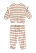Load image into Gallery viewer, Pink Candy Stripe 2pc Set
