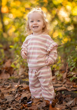 Load image into Gallery viewer, Pink Candy Stripe 2pc Set
