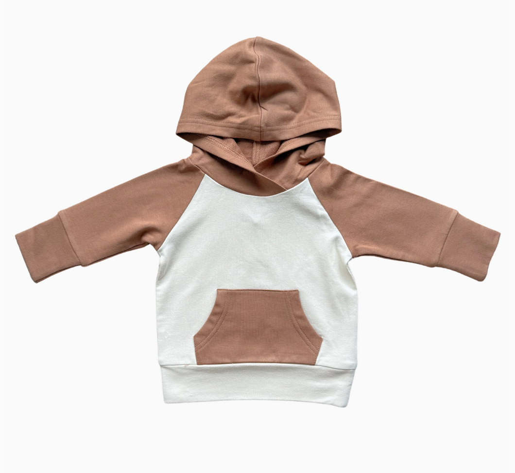 Caramel Raglan Hoodie