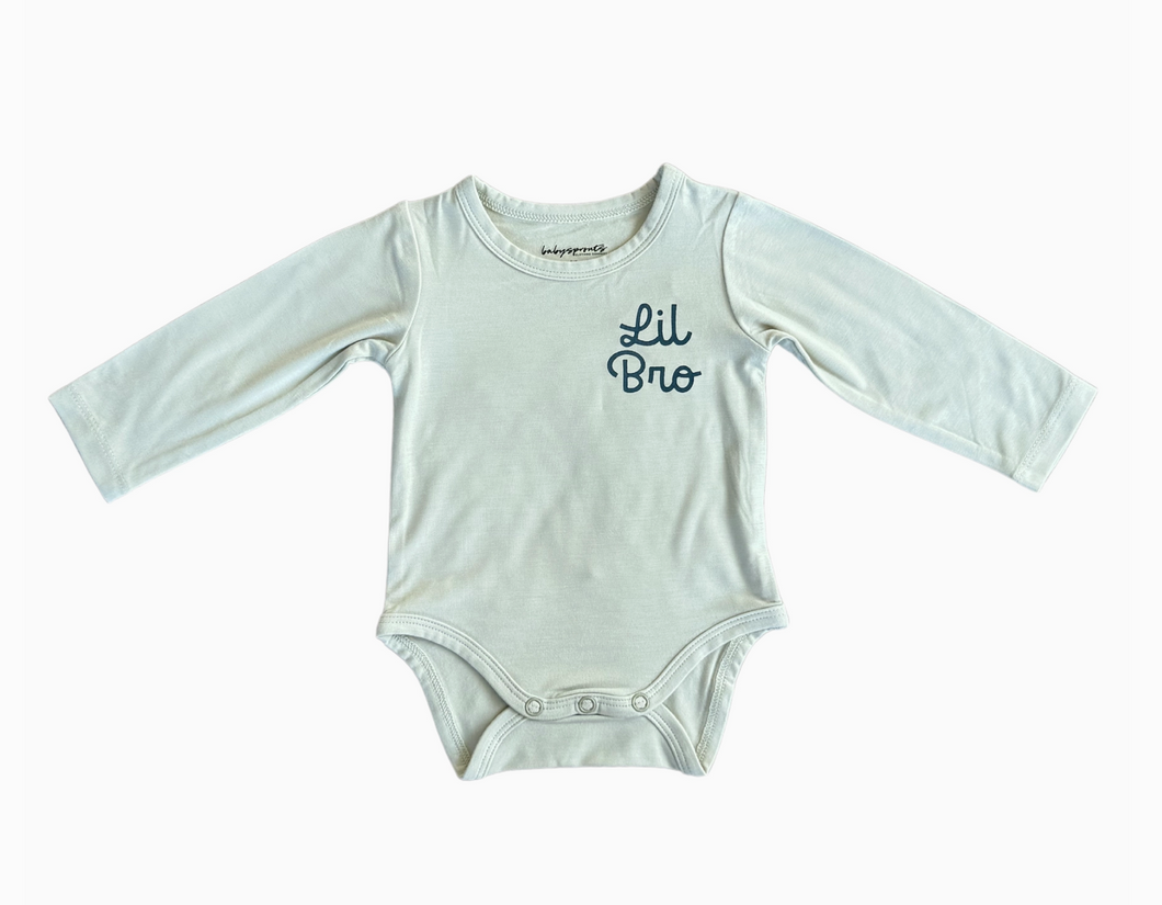 Lil Bro Long Sleeve Onesie