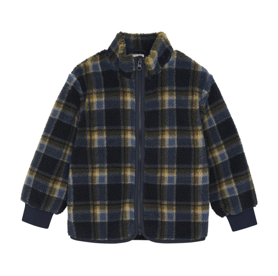 Perfect Fall Plaid Teddy Coat