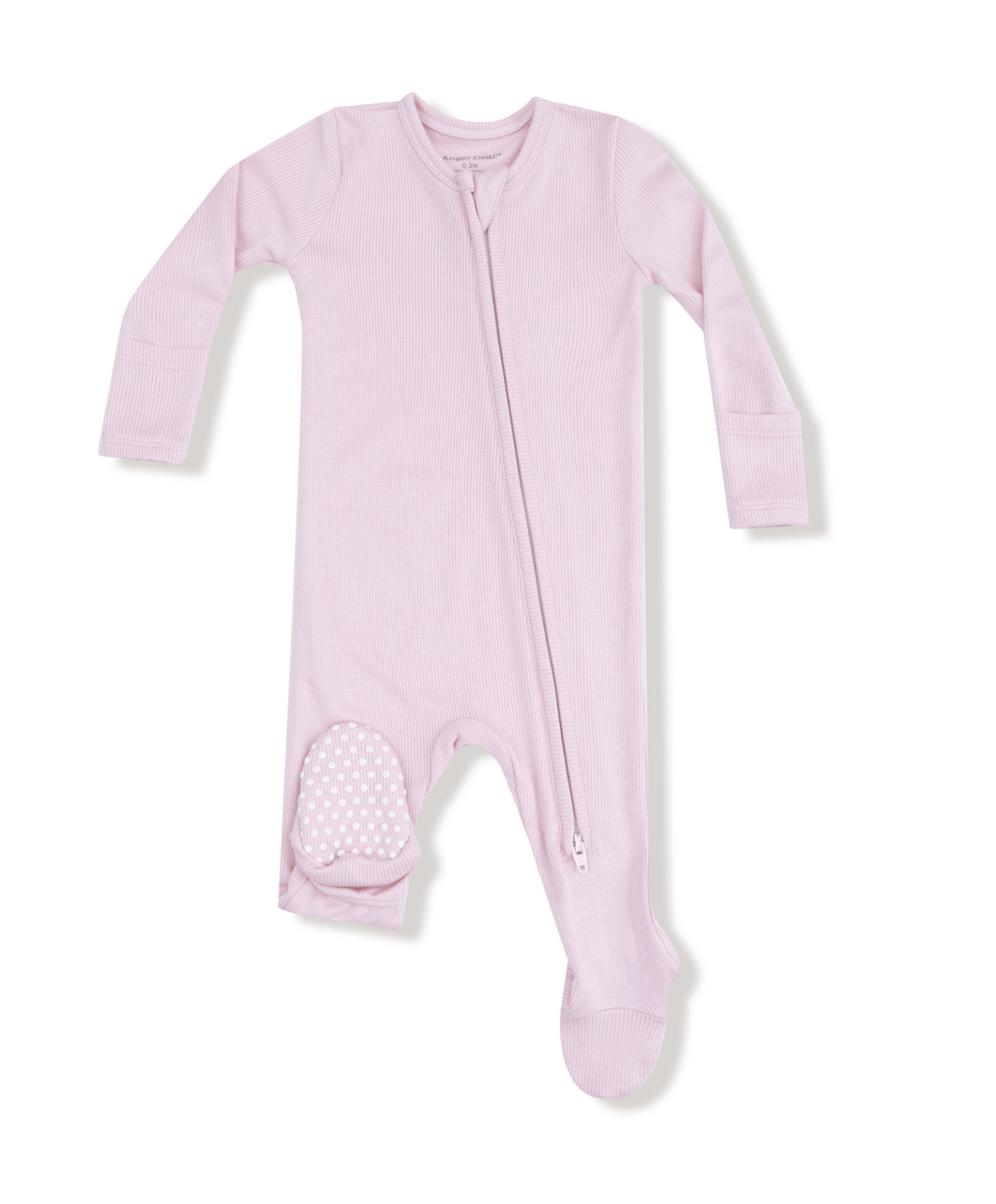 Potpourri Solid Two-Way Zip Footie