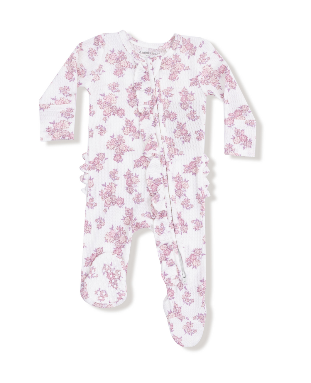 Countryside Coreopsis Ruffle Two-Way Zip Footie
