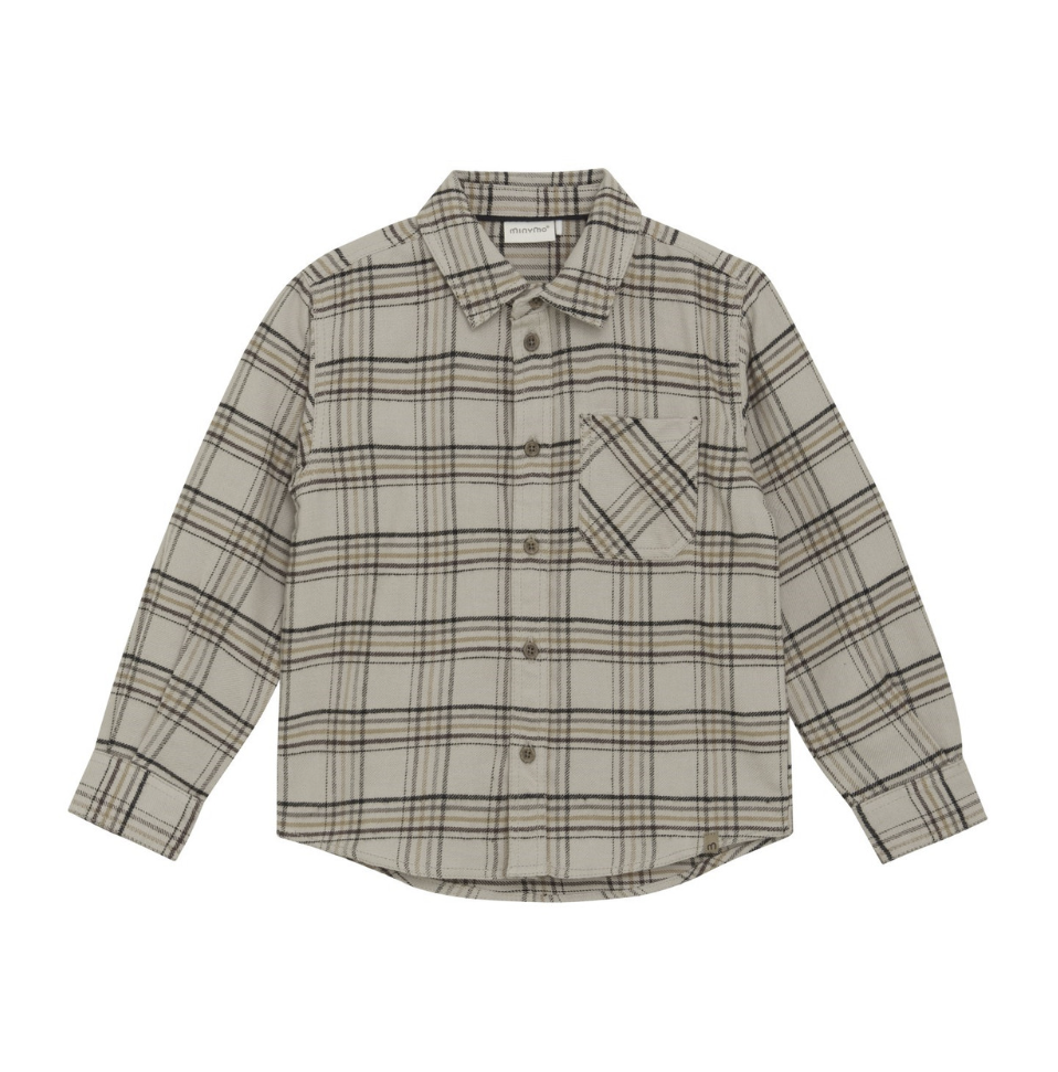 Fall Flannel Plaid Button Up