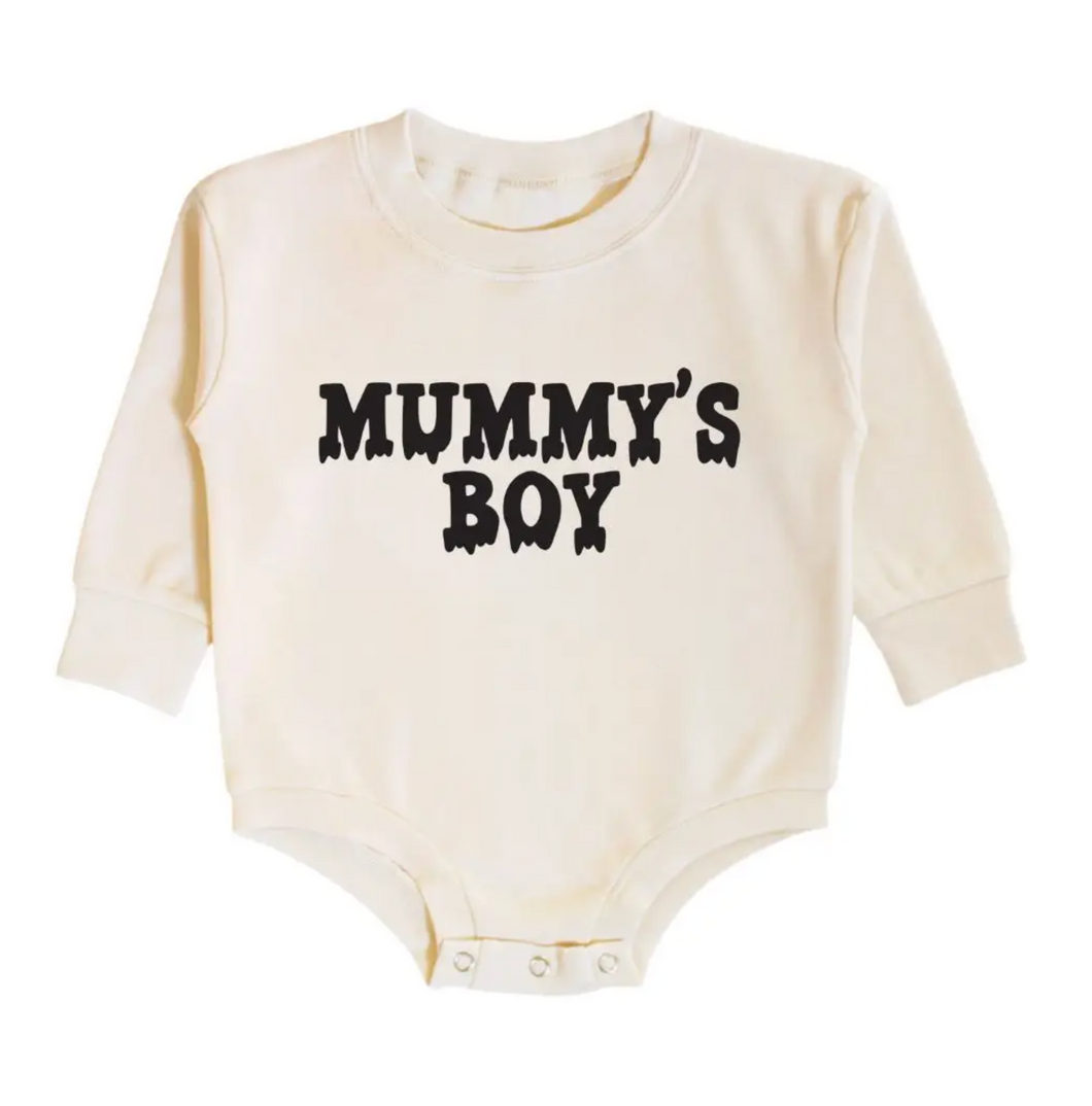 Mummy's Boy Bubble Romper