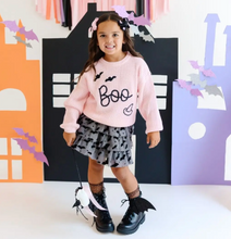 Load image into Gallery viewer, BOO Bat Halloween Knit Sweater
