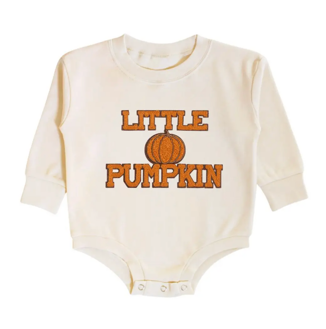 Little Pumpkin Patch Bubble Romper