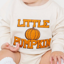 Load image into Gallery viewer, Little Pumpkin Patch Bubble Romper

