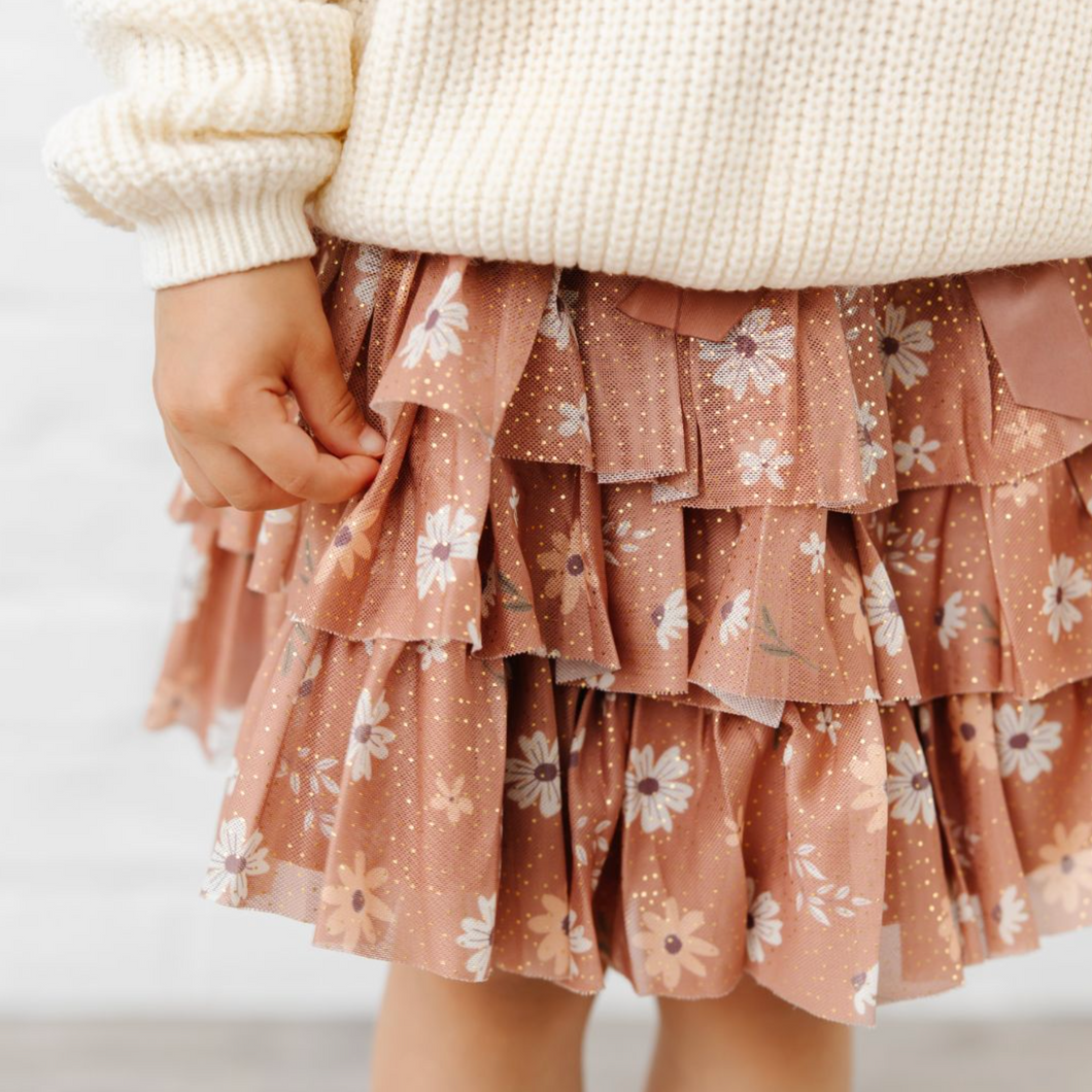 Ditsy Fall Floral Tutu