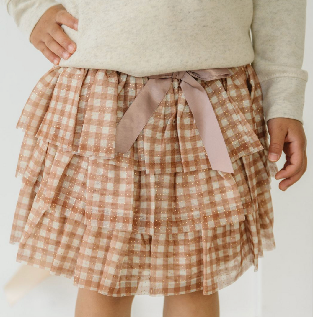 Gingham Fall Tutu
