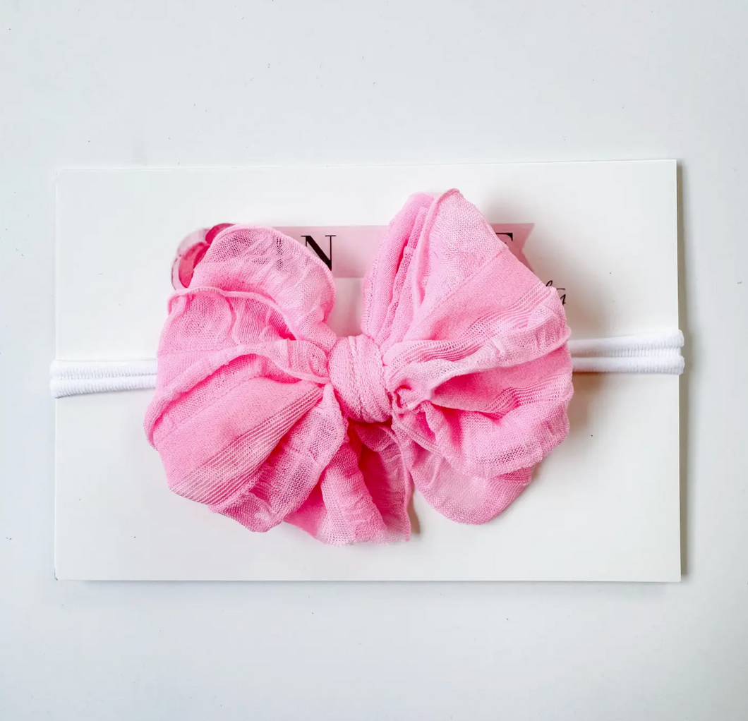 Bubblegum Nylon Headband