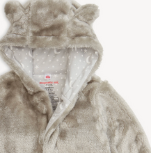 Load image into Gallery viewer, Storm Magnetic Minky Bear Footie
