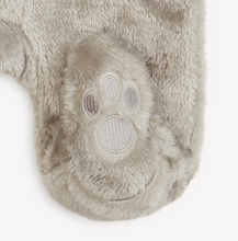 Load image into Gallery viewer, Storm Magnetic Minky Bear Footie
