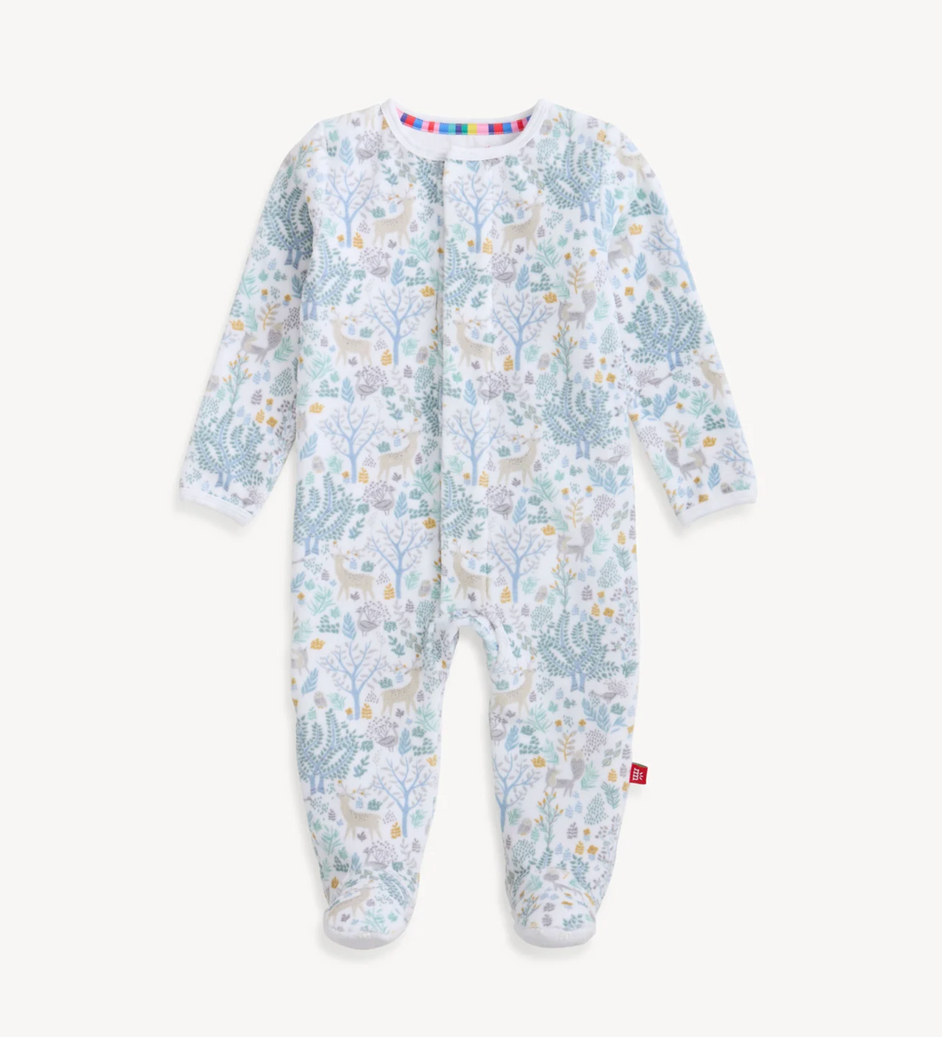 Imagine Forest Velour Magnetic Footie